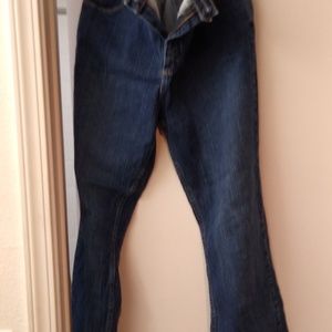 Dark Blue Relaxed Rider Jeans